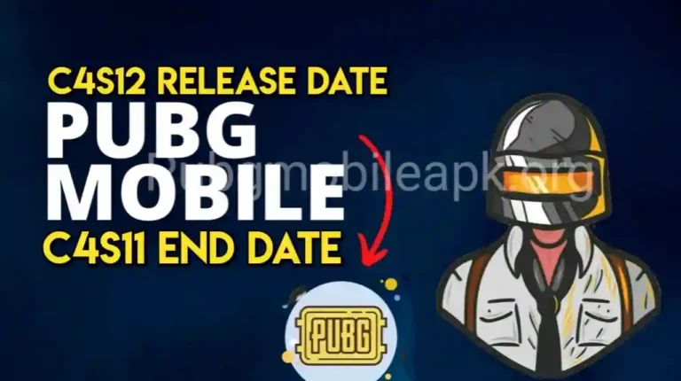Pubg Mobile C4S12 Release Date & C4S11 End Date ( Cycle 4 Season 11)